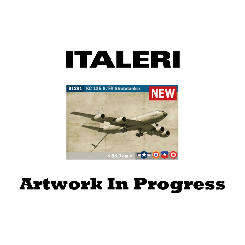 ITALERI 1/72 KC-135 R/FR Stratotanker Aerial Refuelling Aircraft 91281