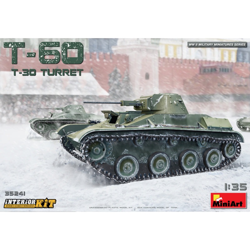 MiniArt 35241 1/35 T-60 (T-30 Turret) Interior Kit