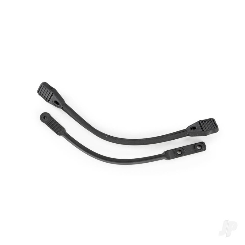 Tie-down straps (front & rear) boat trailer