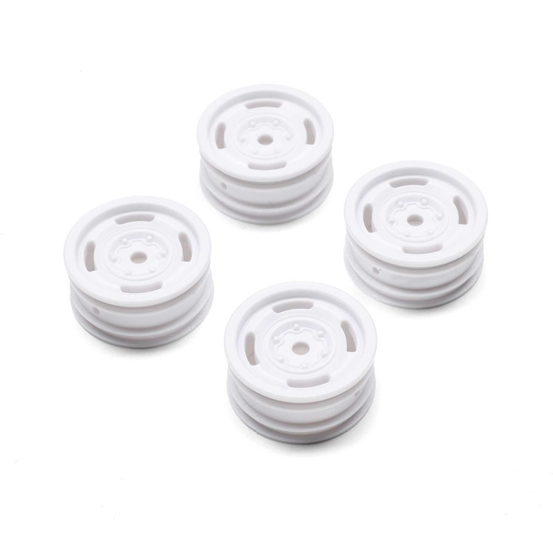 1.0 Bronco Heritage Wheels White: SCX24