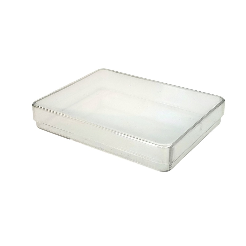 18904 Clear Plastic Box - 84 x 63 x 13mm