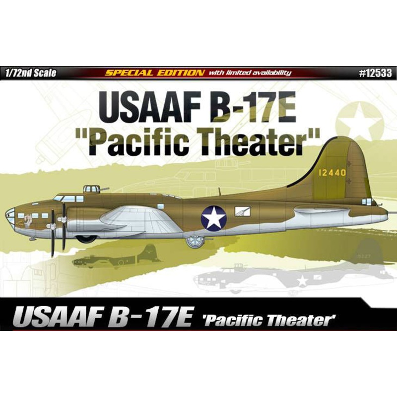 Academy 12533 1/72 B-17E USAAF "Pacific Theatre"
