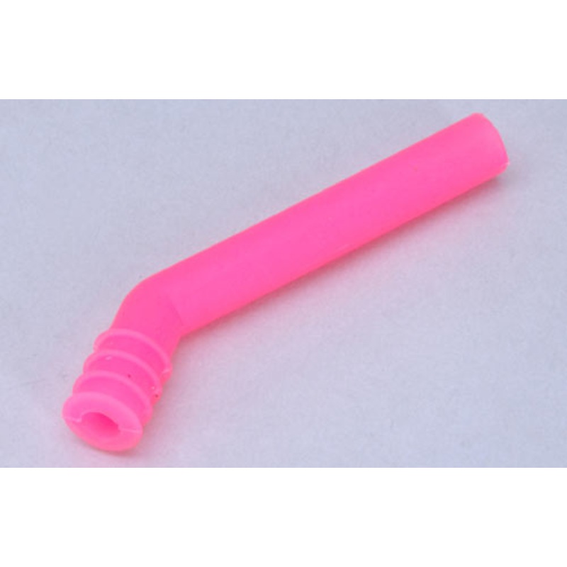 Cen Car Spares Exhaust Pipe-Fl.Pink - MG10/MG16 CENG70334P (Box 90)