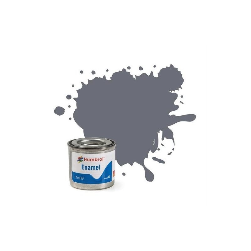 Humbrol 145 Matt Medium Grey - Tinlet (14ml)