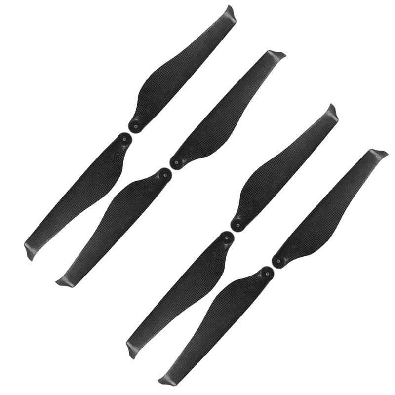 QWinOut Carbon Fiber Folding Propeller 2066 Folding Paddle CW CCW Props for RC Multicopter Drone Plant protection UAV