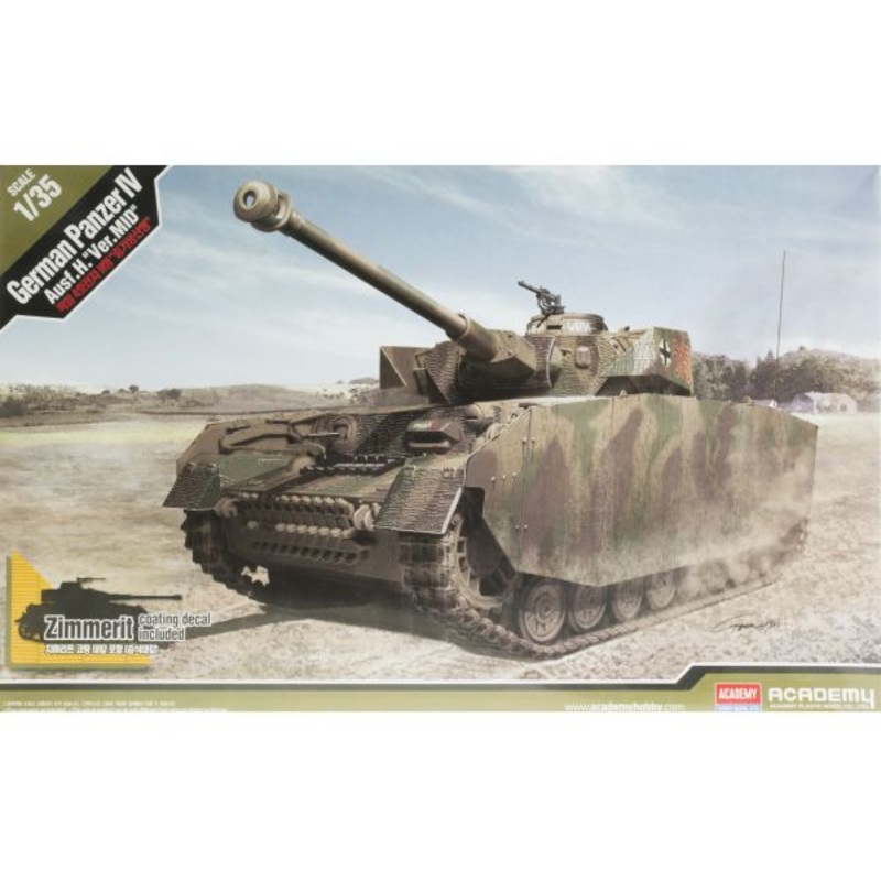 Academy 13516 1/35 Panzer IV Ausf. H Mid