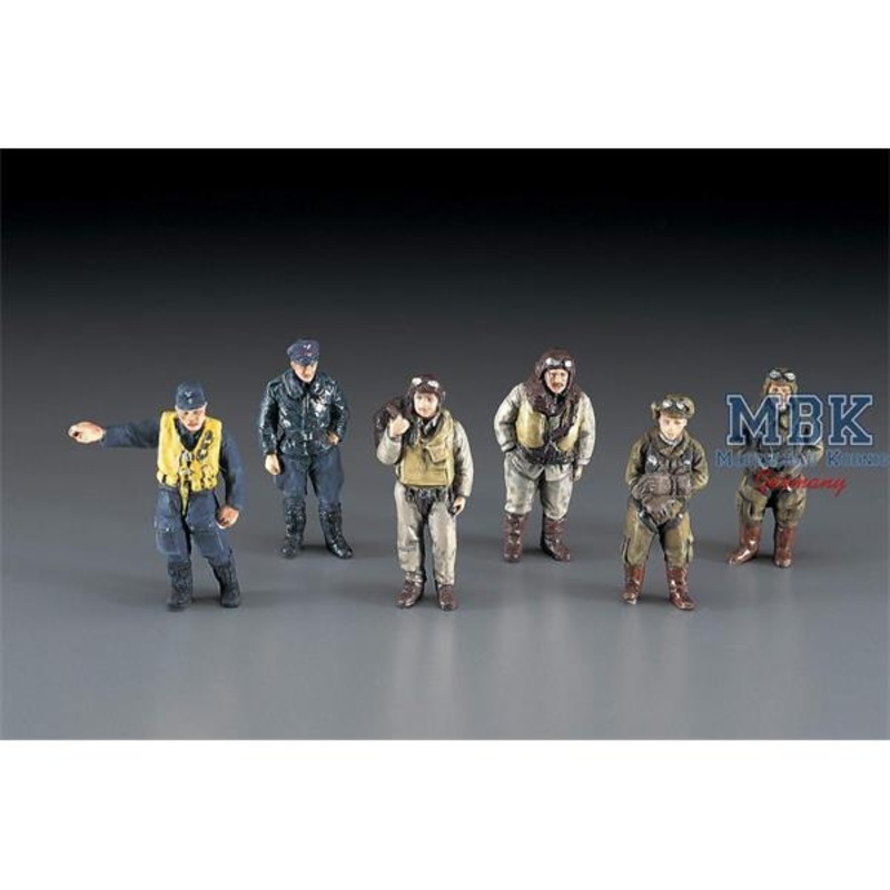 Hasegawa 36107 1/48 W.W.II PILOT FIGURE SET