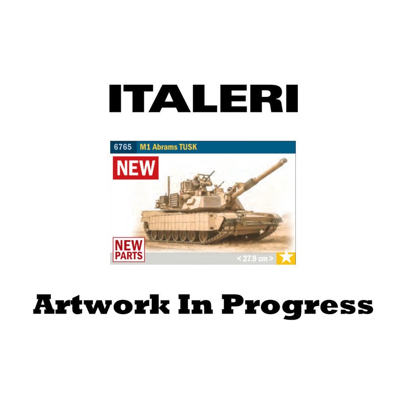 ITALERI 1/35 M1 Abrams TUSK Tank 6765