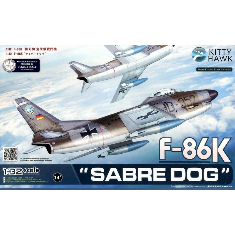 Kitty Hawk 32008 1/32 F-86K "Sabre Dog"