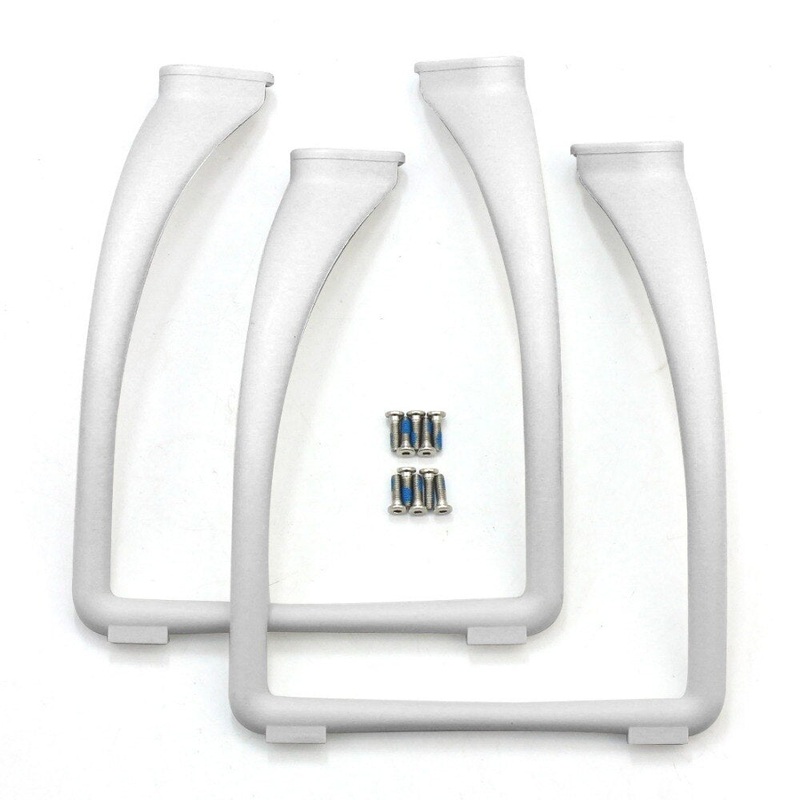 JMT Universal Heighten Broaden Tall Landing Gear Skid For Phantom 1 & 2 Quadcopter FPV White 2Pcs JMT