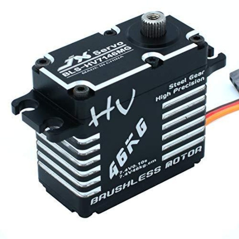 JX Servo BLS-HV7146MG 46KG Large Torque Metal Gear Rudder Robot Industrial Equipment 180 Degrees