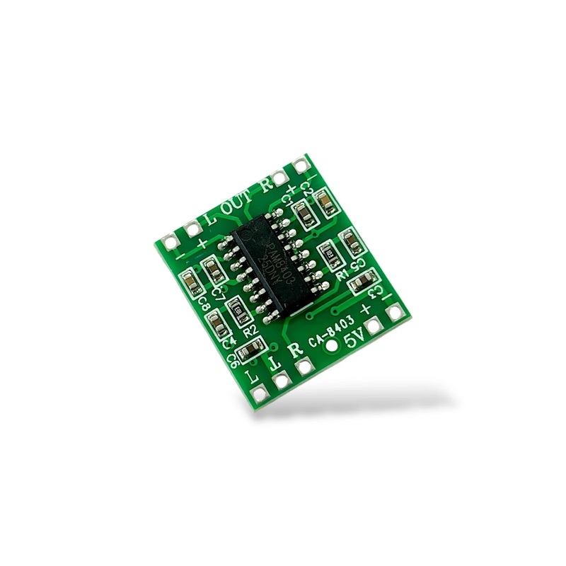 PAM8403 5V Stereo Audio Amplifier Module | Mini Class-D 3W+3W Dual Channel Amp Board for DIY Bluetooth Speaker & Arduino Projects