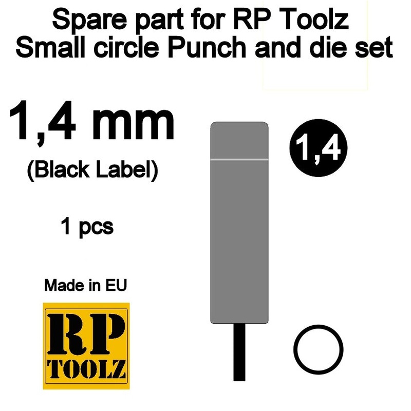 RP Toolz RP-PD-SP14 Punch and die set circle - Replacement part 1.4mm