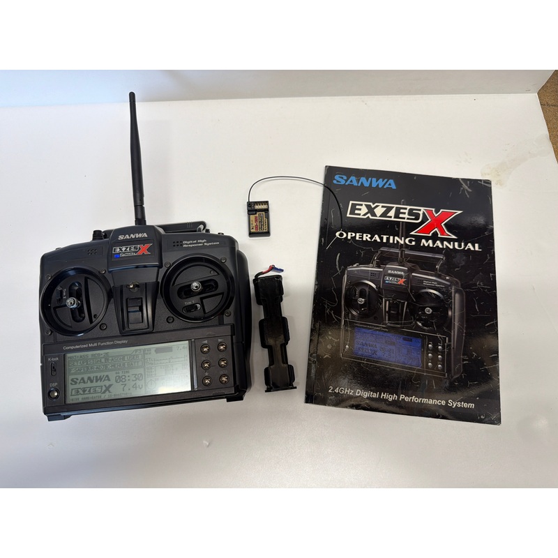 Second Hand Sanwa Exzes X Transmitter + 1 x 451 Reciever