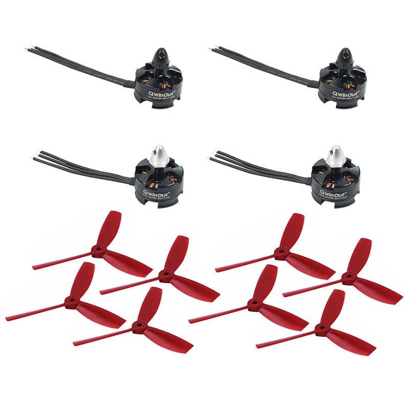 QWinOut MT2204 2300KV CW CCW Motor for Mini Multirotor Quadcopter DIY Drone Kit CW Motor