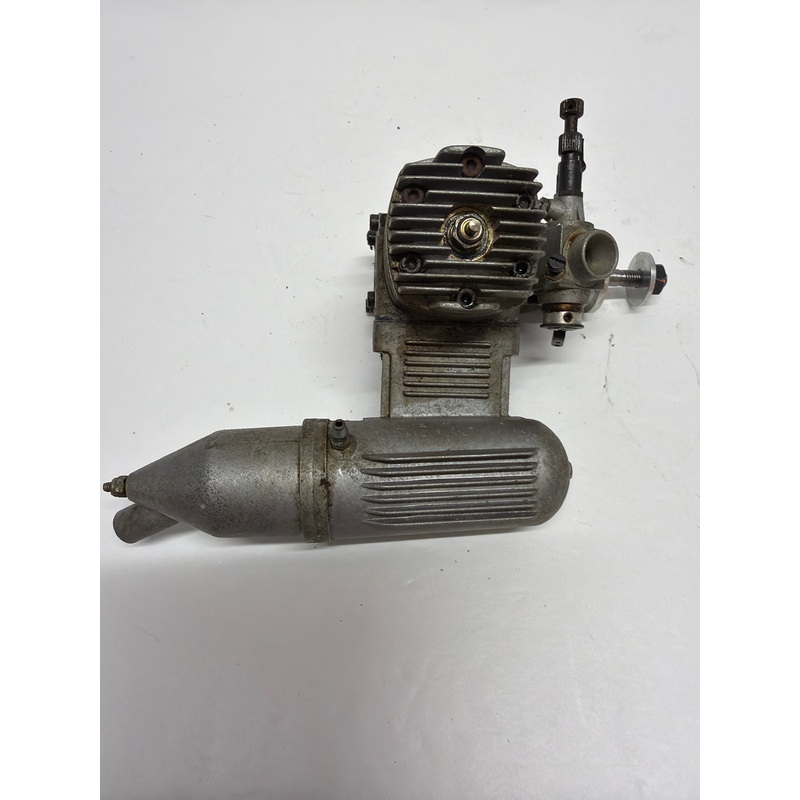 Second Hand Aircraft Engine 2-stroke Super Custom 46 with silencer (Box 62)