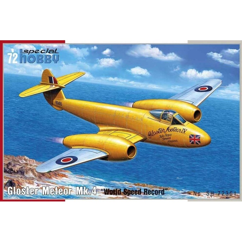 Special Hobby 1:72 Gloster Meteor Mk.4 World Speed Record 72361