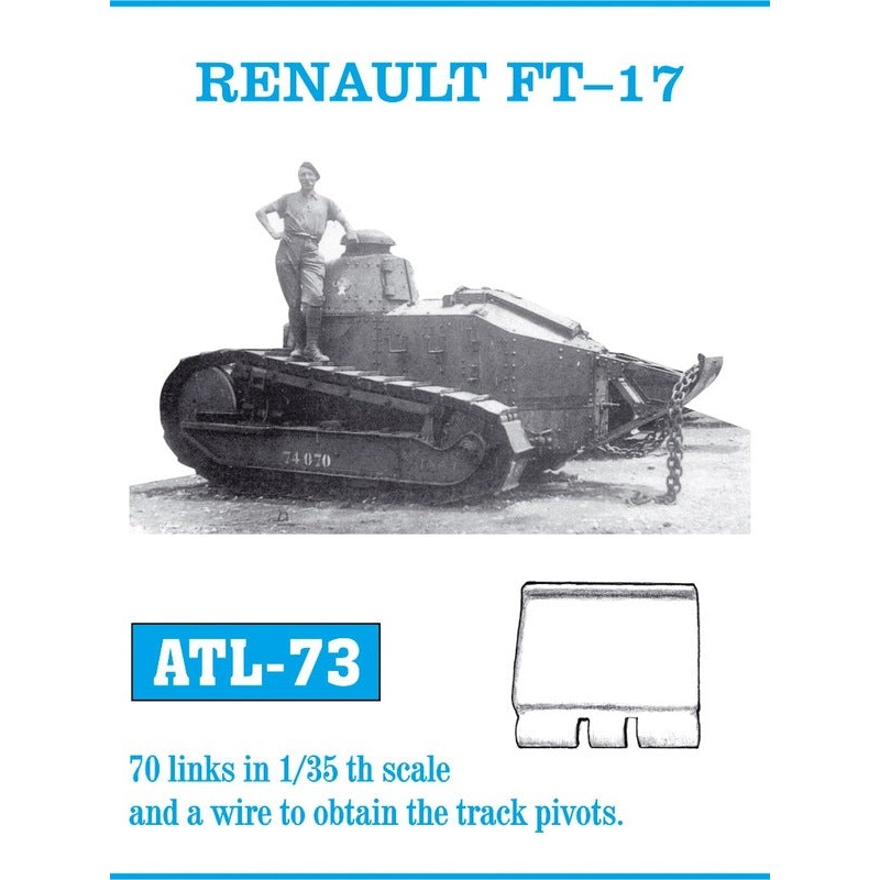 Friulmodel ATL-73 1/35 RENAULT FT-17