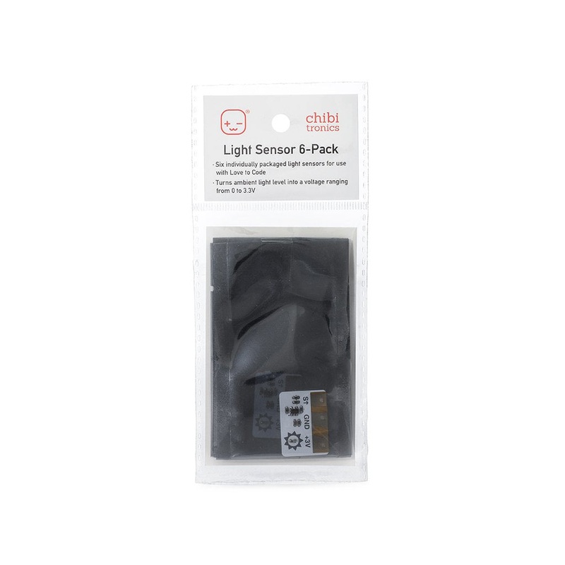 Light sensor sticker