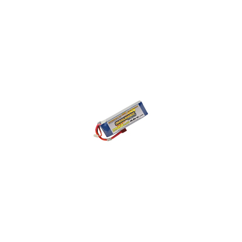 Overlander 2900mAh 4S 14.8V 35C LiPo Supersport Pro - XT60 plug