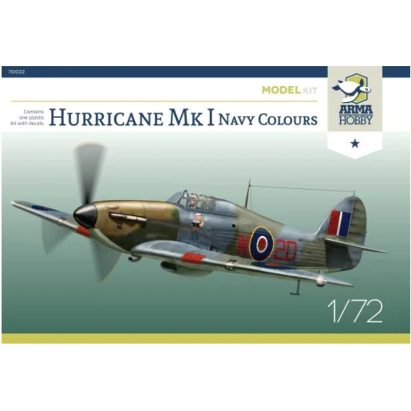 Arma Hobby 70022 1/72 Hurricane Mk I Navy Colours