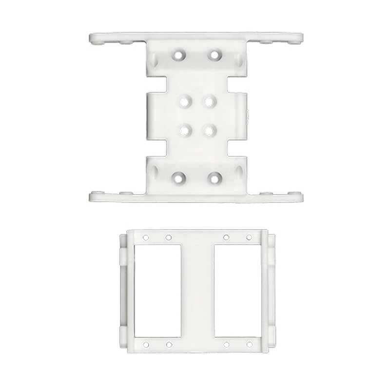 TEAM ASSOCIATED ENDURO RC10TT GEARBOX/SERVO MOUNTS NATURAL