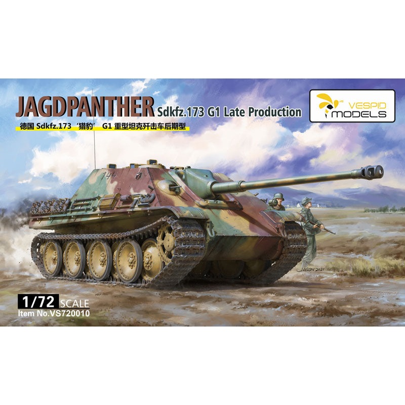 Vespid 720010 1/72 Sdkfz.173 Jagdpanther G1 Late Production