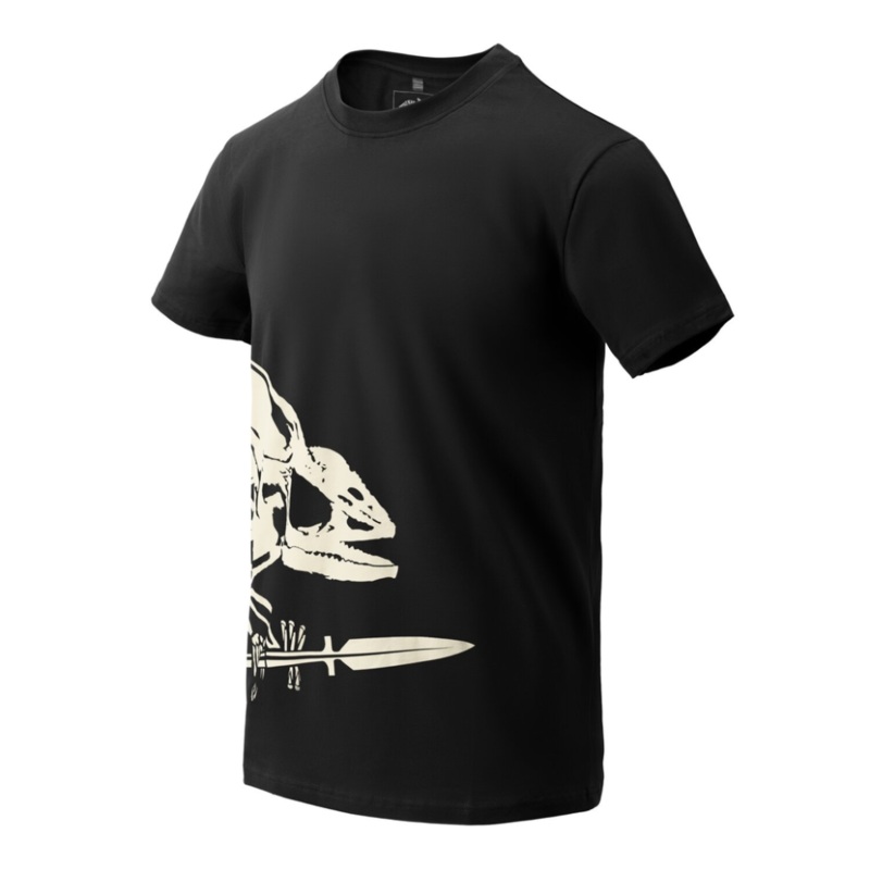 Helikon-Tex Full Body Skeleton T-Shirt - Black, Size XL