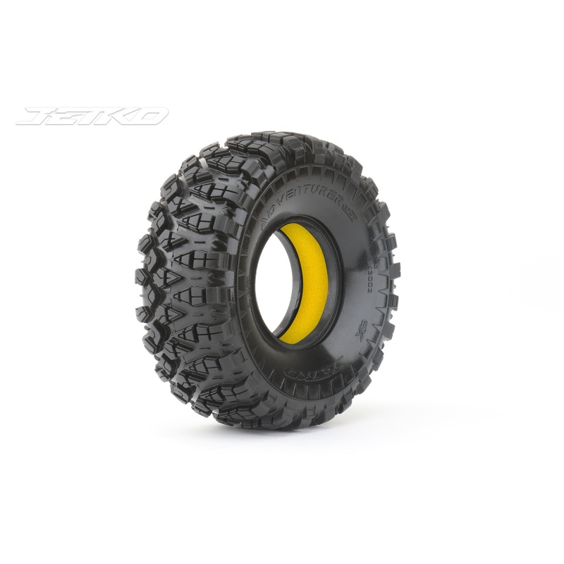 Jetko JKO3002US6212YL 1/10 CR1.9 Adventurer /Ultra Soft/Insert (Yellow)