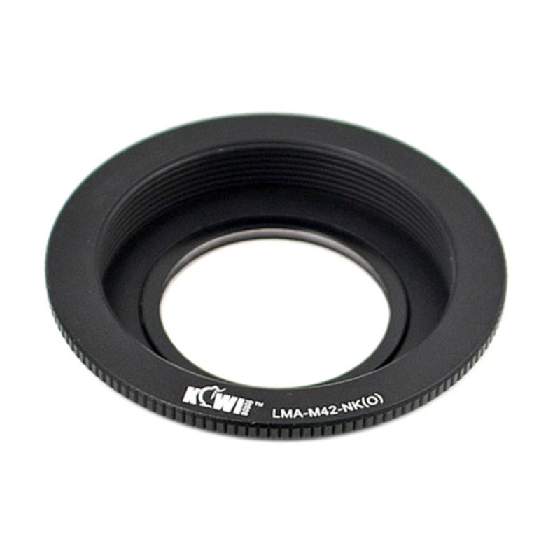 Kiwifotos Mount Adapter - M42 Screw Mount to Nikon