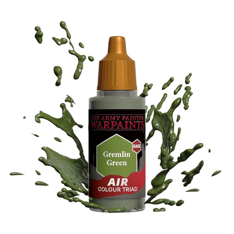 Army Painter AW3109 Warpaints Air Gremlin Green Acrylic Paint 18ml