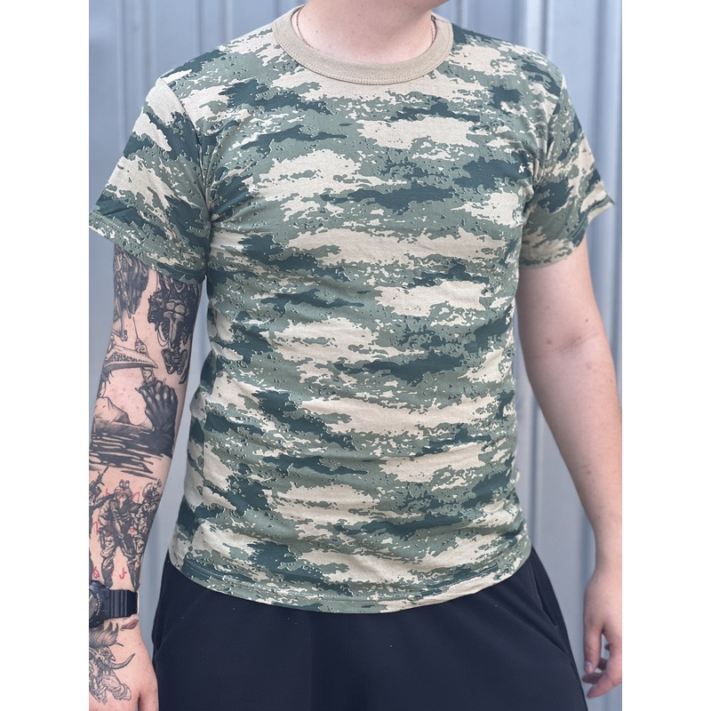 Cotton Multi-Terrain T-Shirt with Turkish Pattern 2