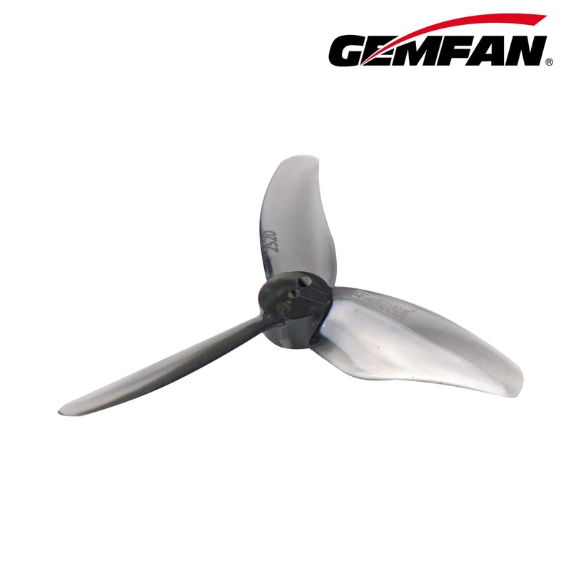 GEMFAN 2520-3 Propellers (4-Pack) Gray