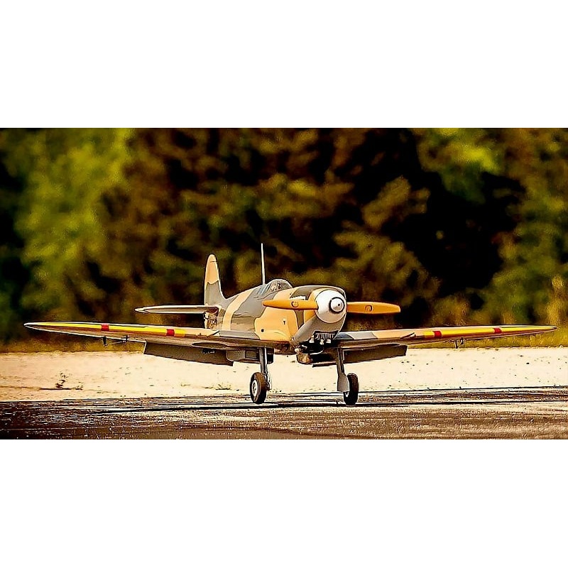 Seagull Models SEA260NGEAR Giant Spitfire Battle of Britain Giant Scale 86 55cc PU rubber wheels Matt (included ER-150 95 Retracts)