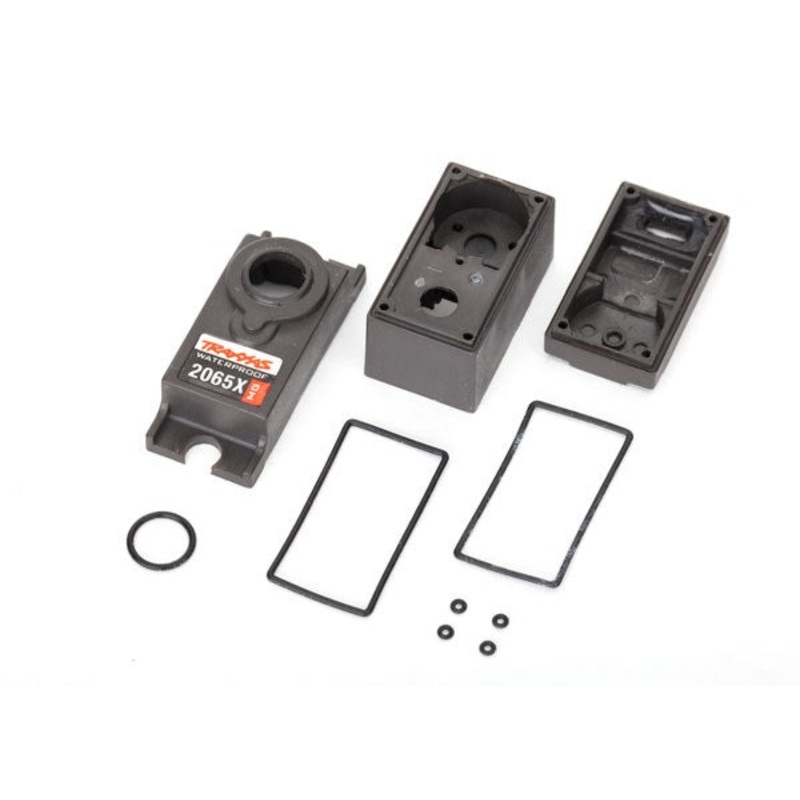 Traxxas 2063X Servo case/gaskets (for 2065X metal gear waterproof sub-micro servo)