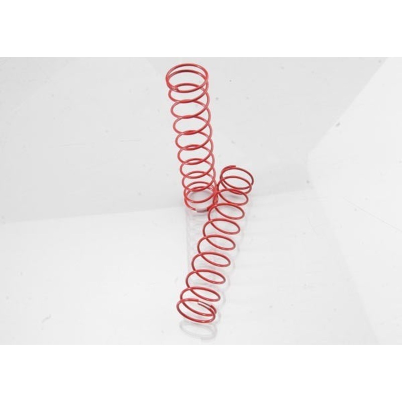 Traxxas 3757R - Springs Rear (Red) (2.9 Rate) (2)