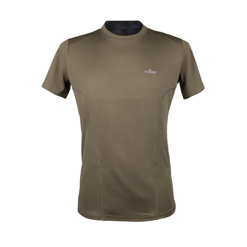 Tribe Coolpass Short Sleeve T-Shirt in Olive, 3XL