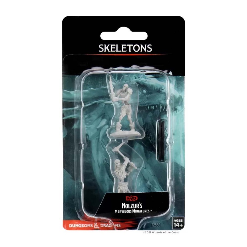 WizKids 72559 D&D Nolzurs Marvelous Miniatures: Skeletons