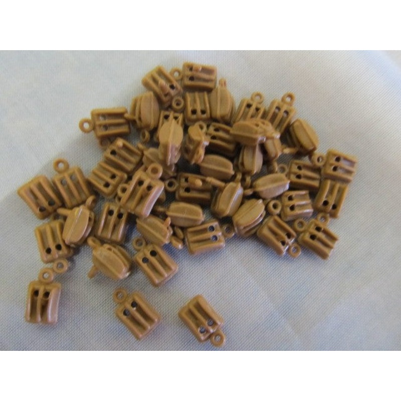 Billing Boats 04-BF-0223 Block Double Plastic 7mm (50)