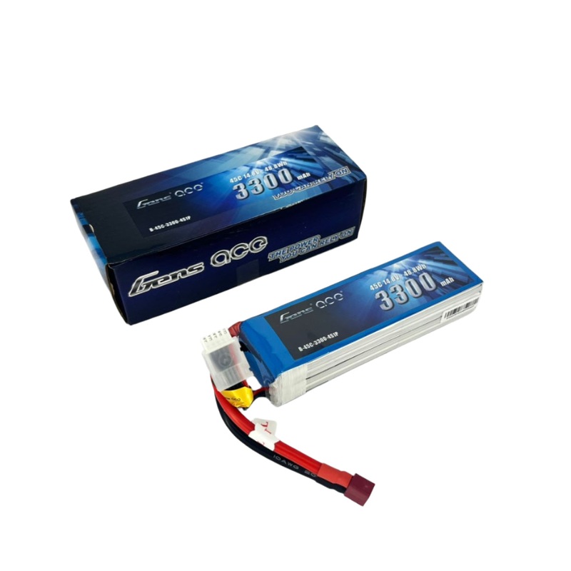 Gens Ace 3300mAh 4S 45C 14.8V LiPo Battery