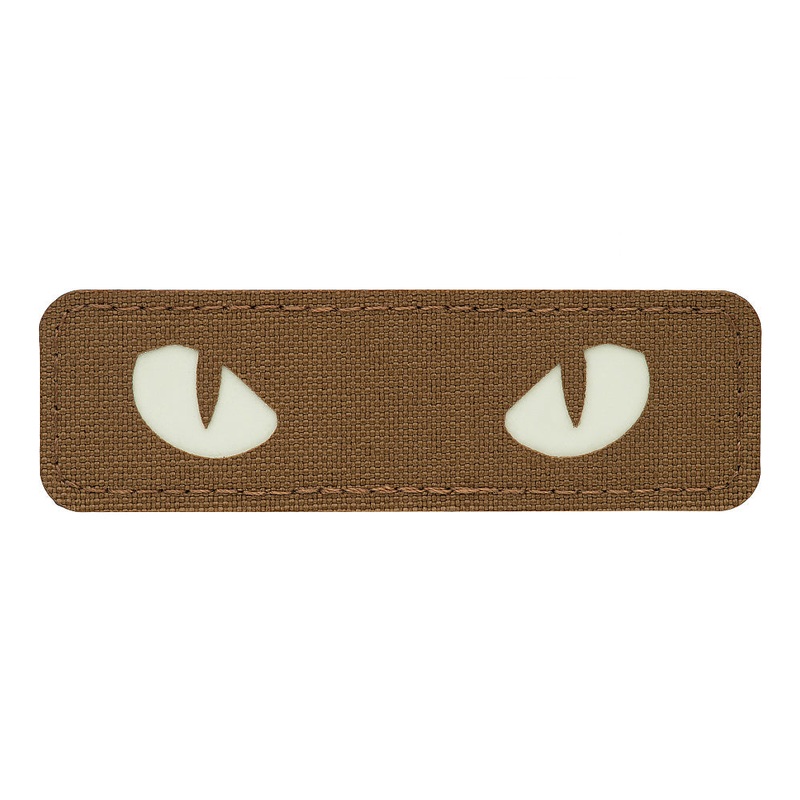M-Tac Cat Eyes Laser Cut Patch Coyote/GID