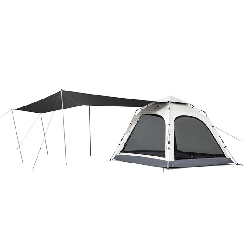 Naturehike Ango Automatic Four-Person Tent with Fly, Gray