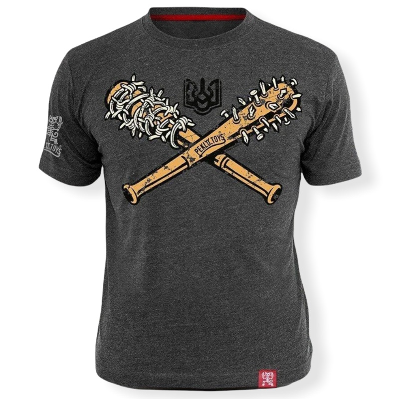 PEKLO.TOYS 2018 Baseball T-Shirt in Greymelange