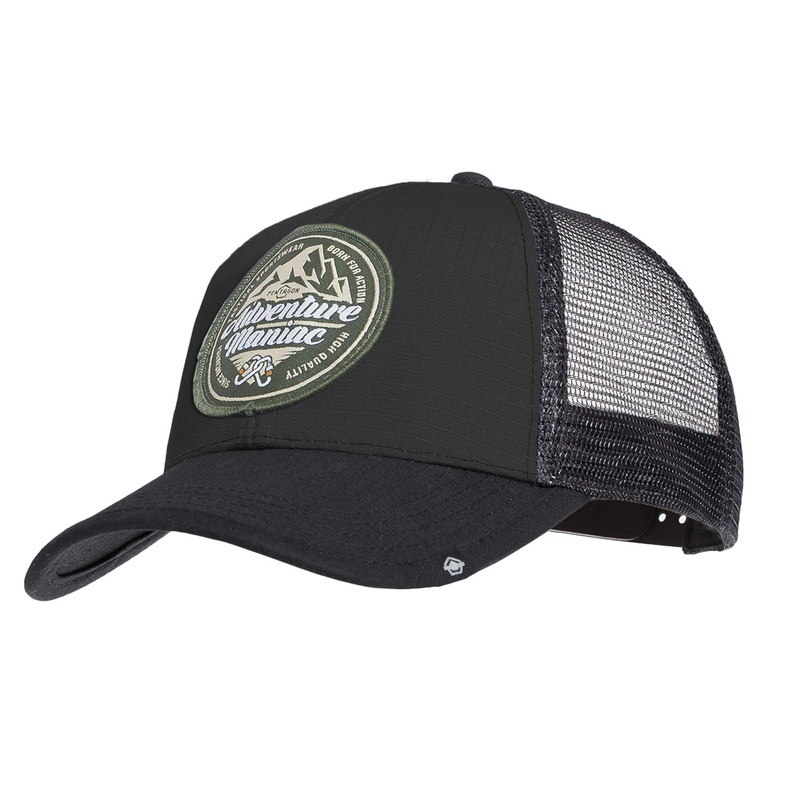 Pentagon Era Adventure Maniac Cap in Black