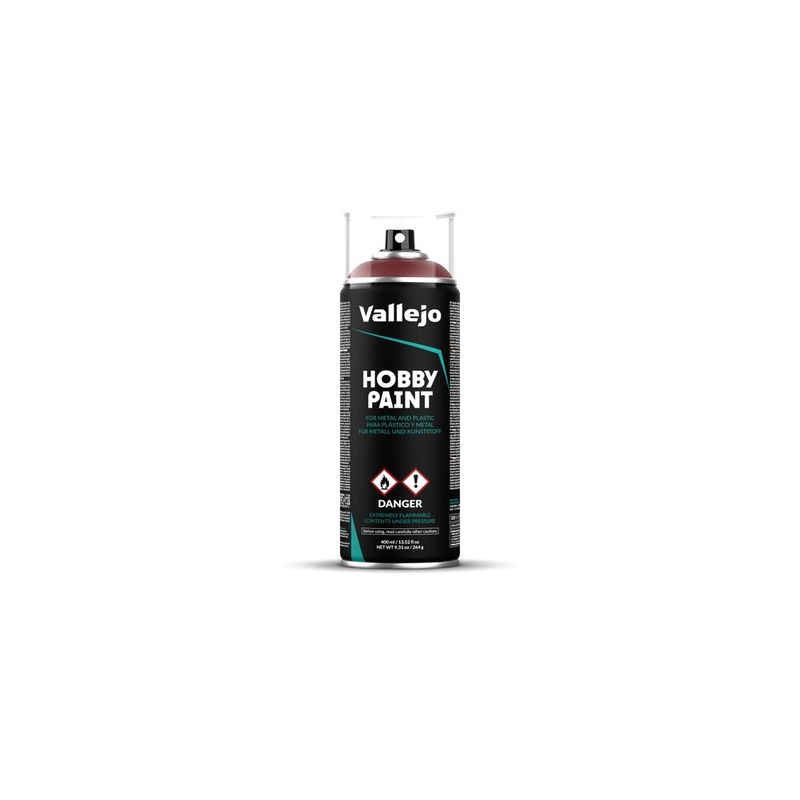 Vallejo AV28029 Aerosol Spray Primer - Gory Red