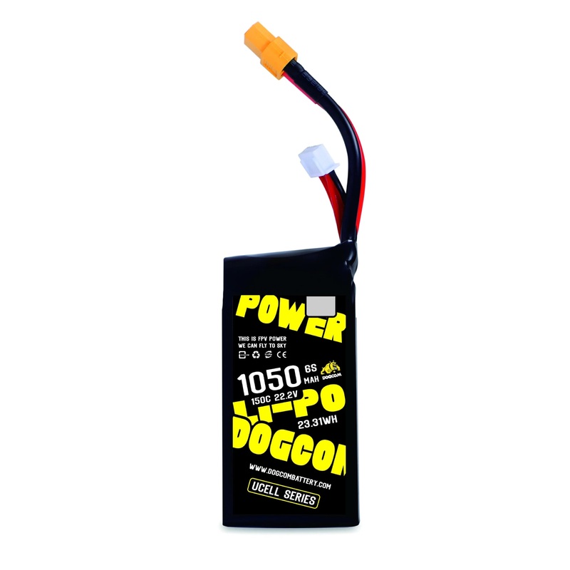 DOGCOM 1050mAh 150C 6S 22.2V UCELL series