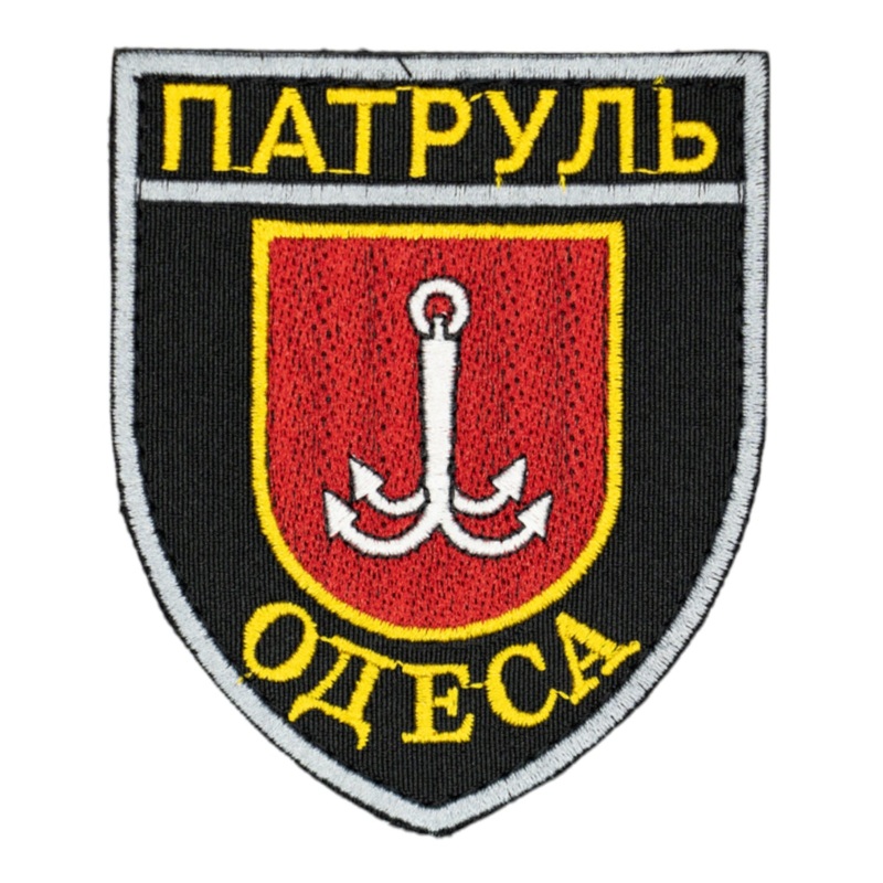 Odessa Patrol Black Patch - Durable Utility Accessory