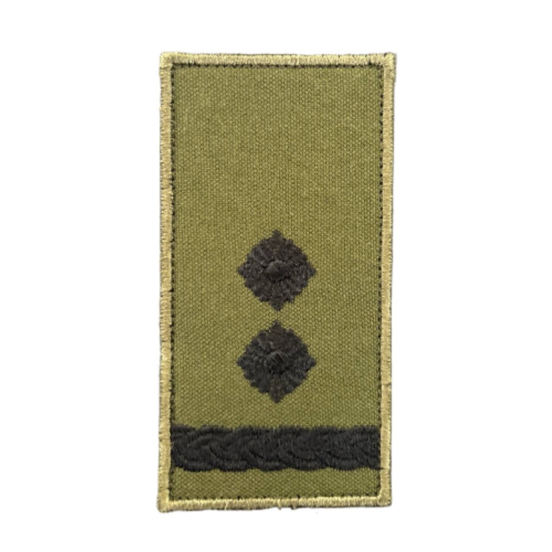 Olive Hook-and-Loop Colonel Chest Patch