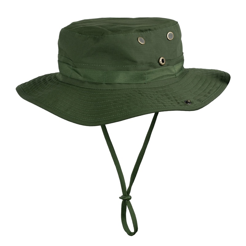 Rip-Top Olive Army Boonie Hat, Universal Fit