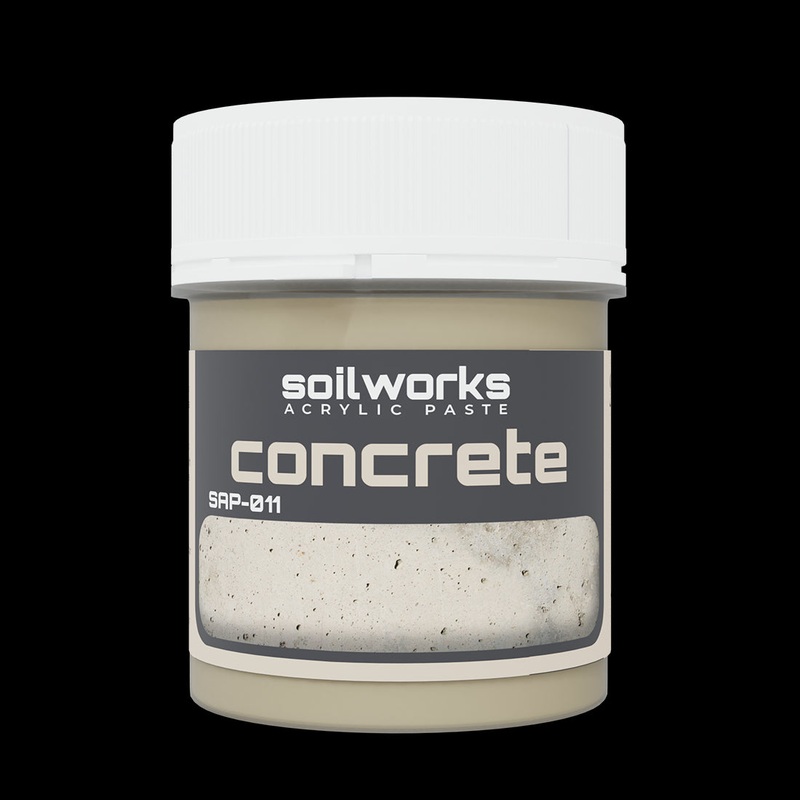 Scale 75 SAP-011 Soilworks Scenery Concrete 100ml